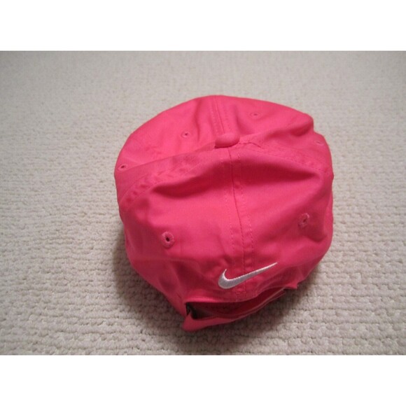 Nike Hat Cap Strap‎ Back Pink Adjustable Fit Lightweight Shell Houston Open - Picture 4 of 10